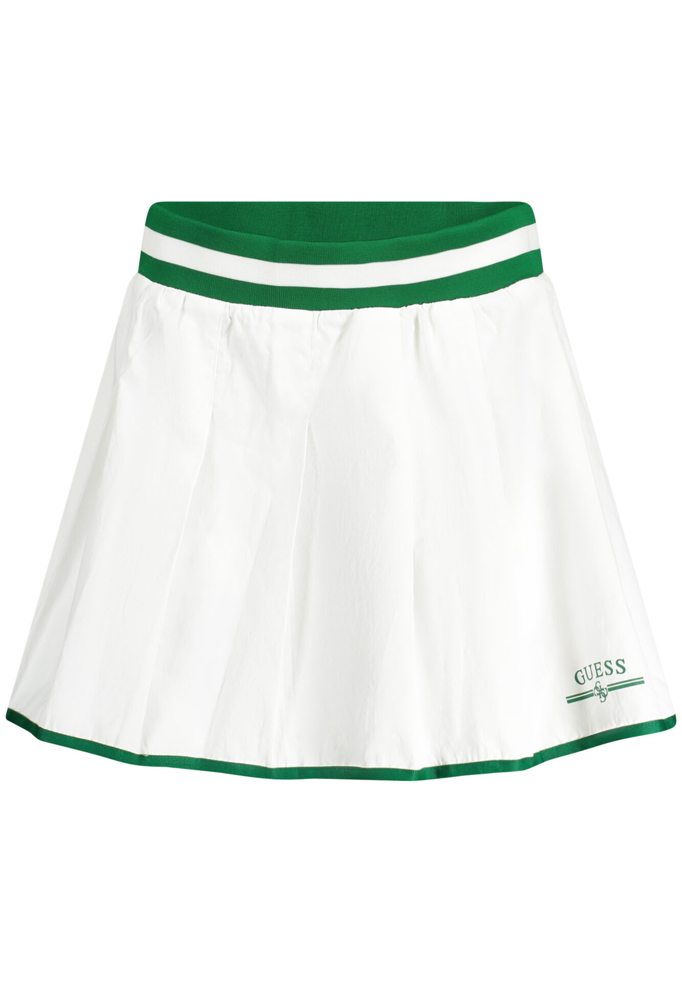 GUESS JEANS SHORT SKIRT WOMEN WHITE