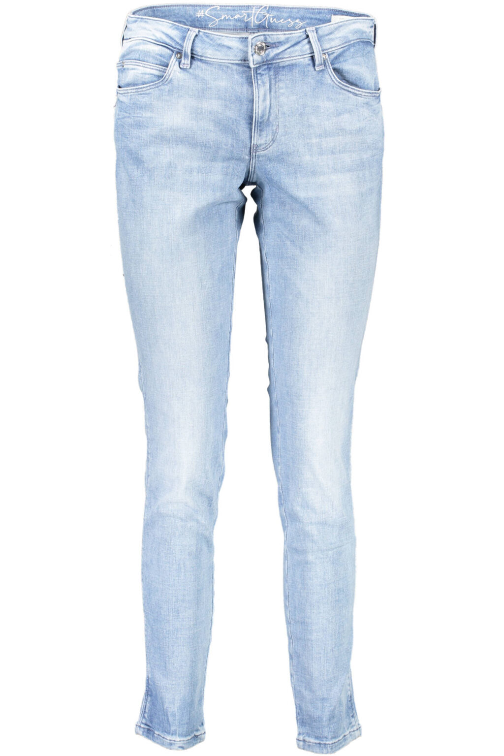 GUESS JEANS ŠVIESIAI MĖLYNI MOTERIŠKI DŽINSAI
