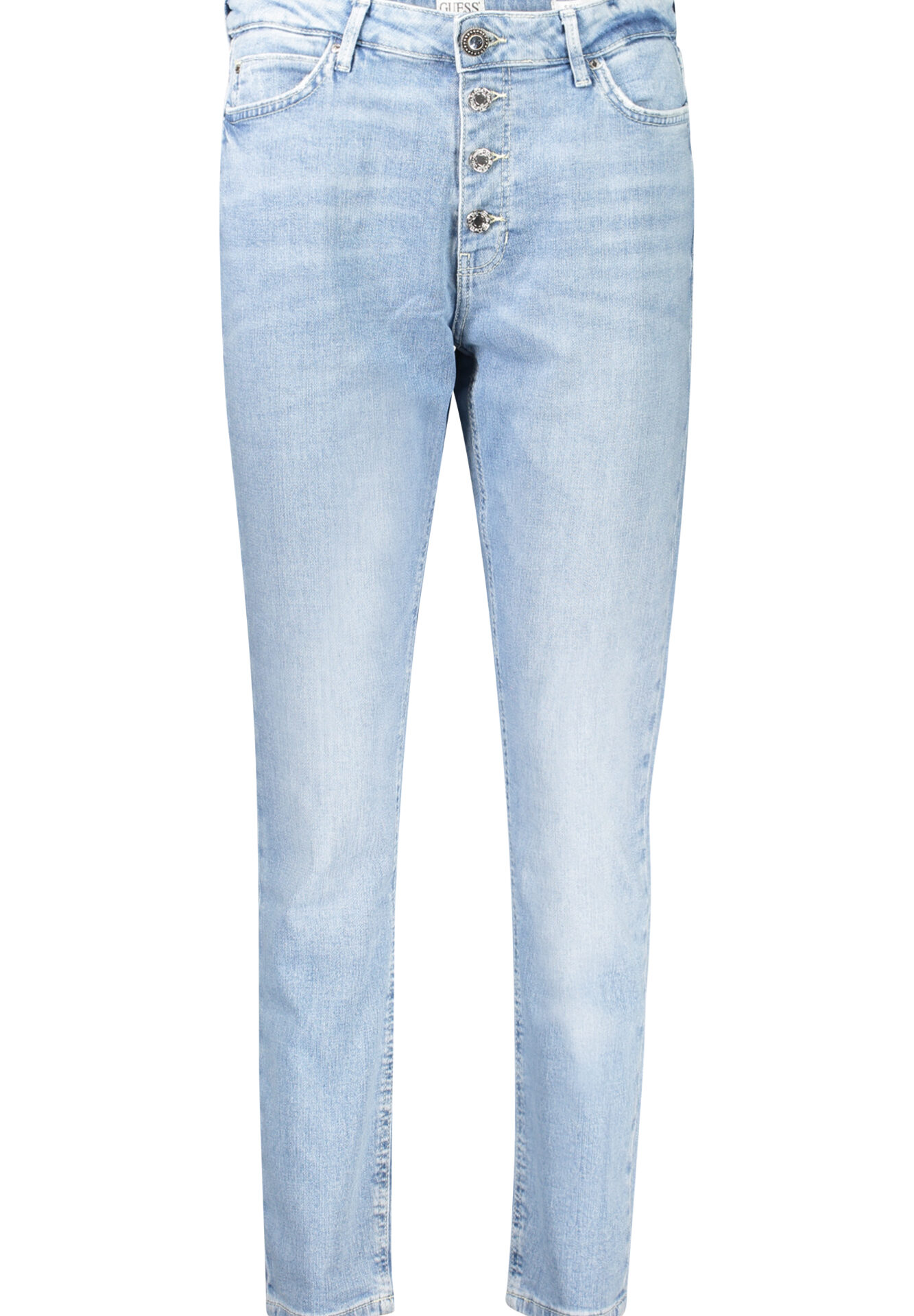 GUESS JEANS WOMEN'S DENIM JEANS BLUE