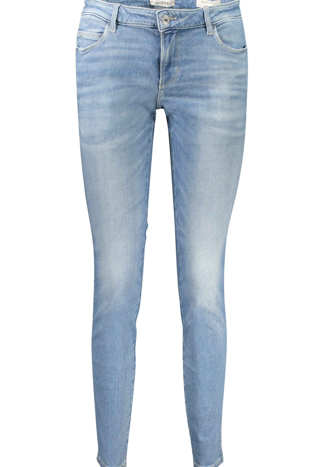 GUESS JEANS WOMEN'S DENIM JEANS BLUE