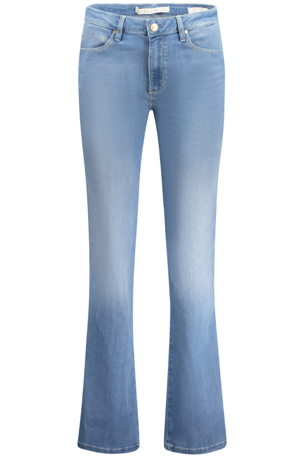 GUESS JEANS mėlyni moteriški džinsai