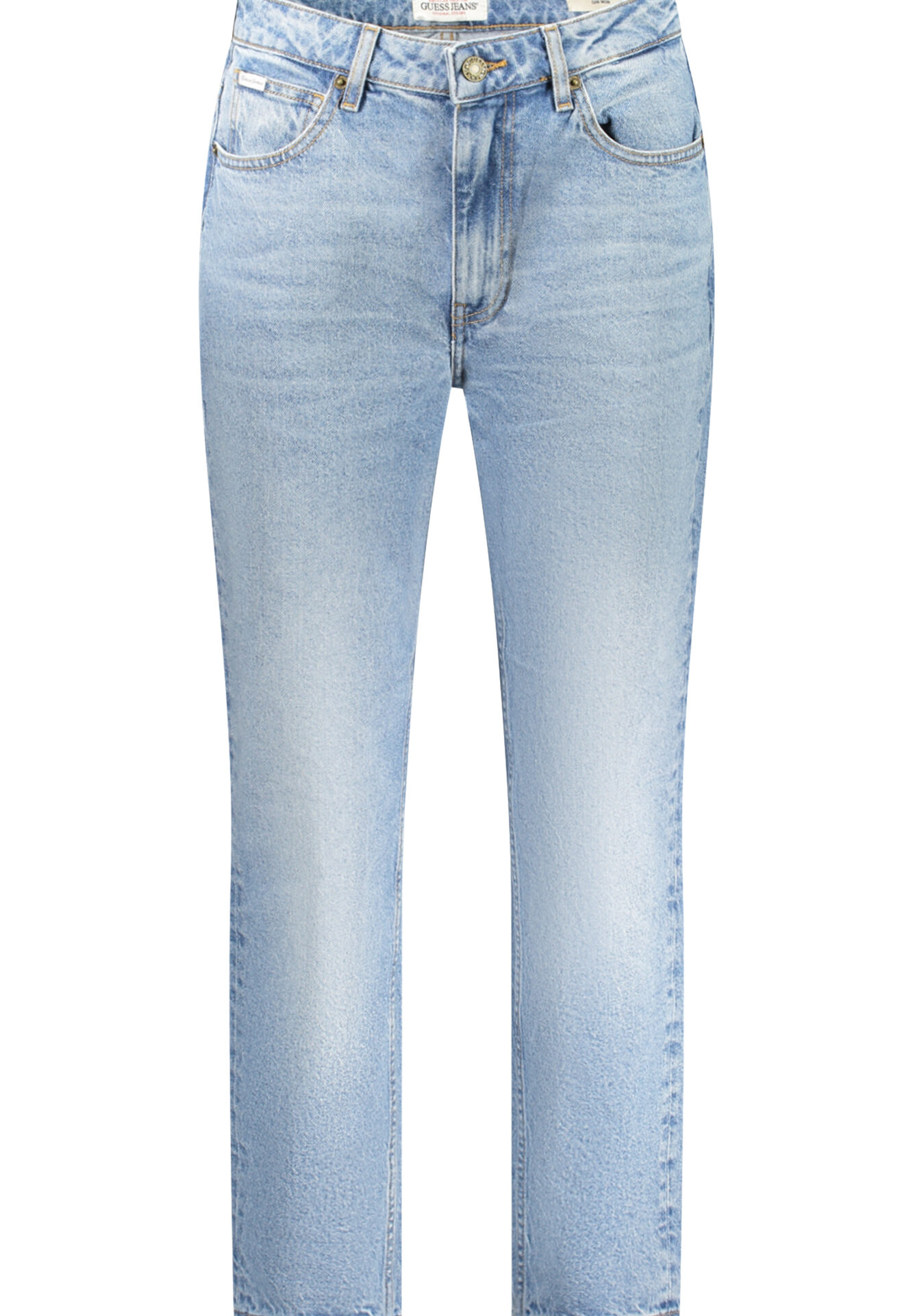 GUESS JEANS WOMEN'S DENIM JEANS BLUE