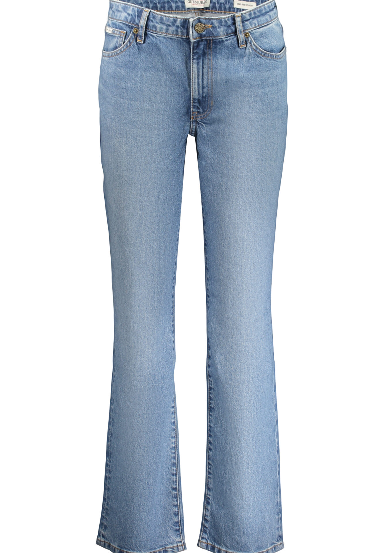 GUESS JEANS WOMEN'S DENIM JEANS BLUE