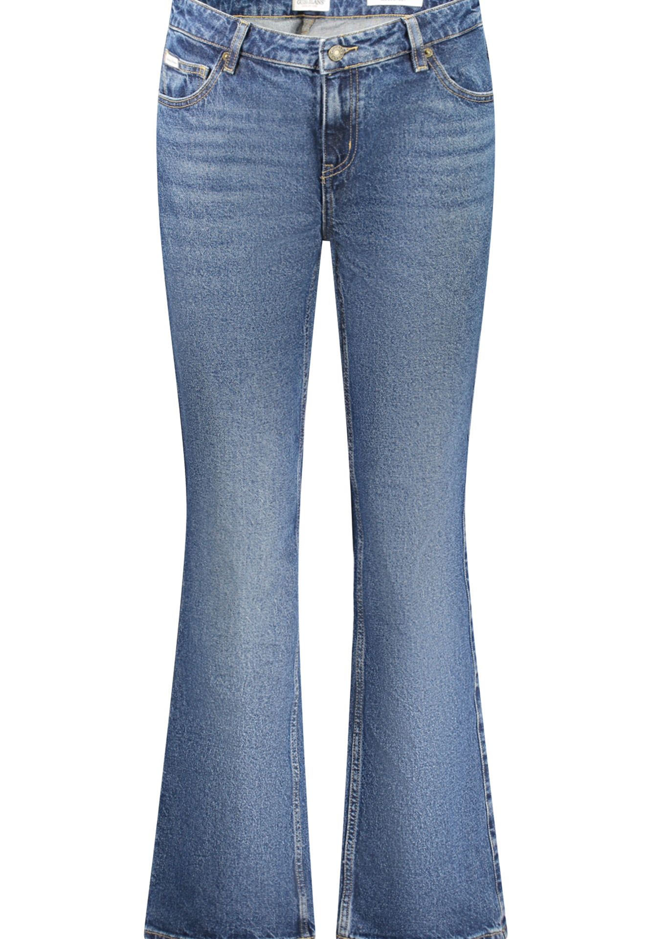GUESS JEANS WOMEN'S DENIM JEANS BLUE