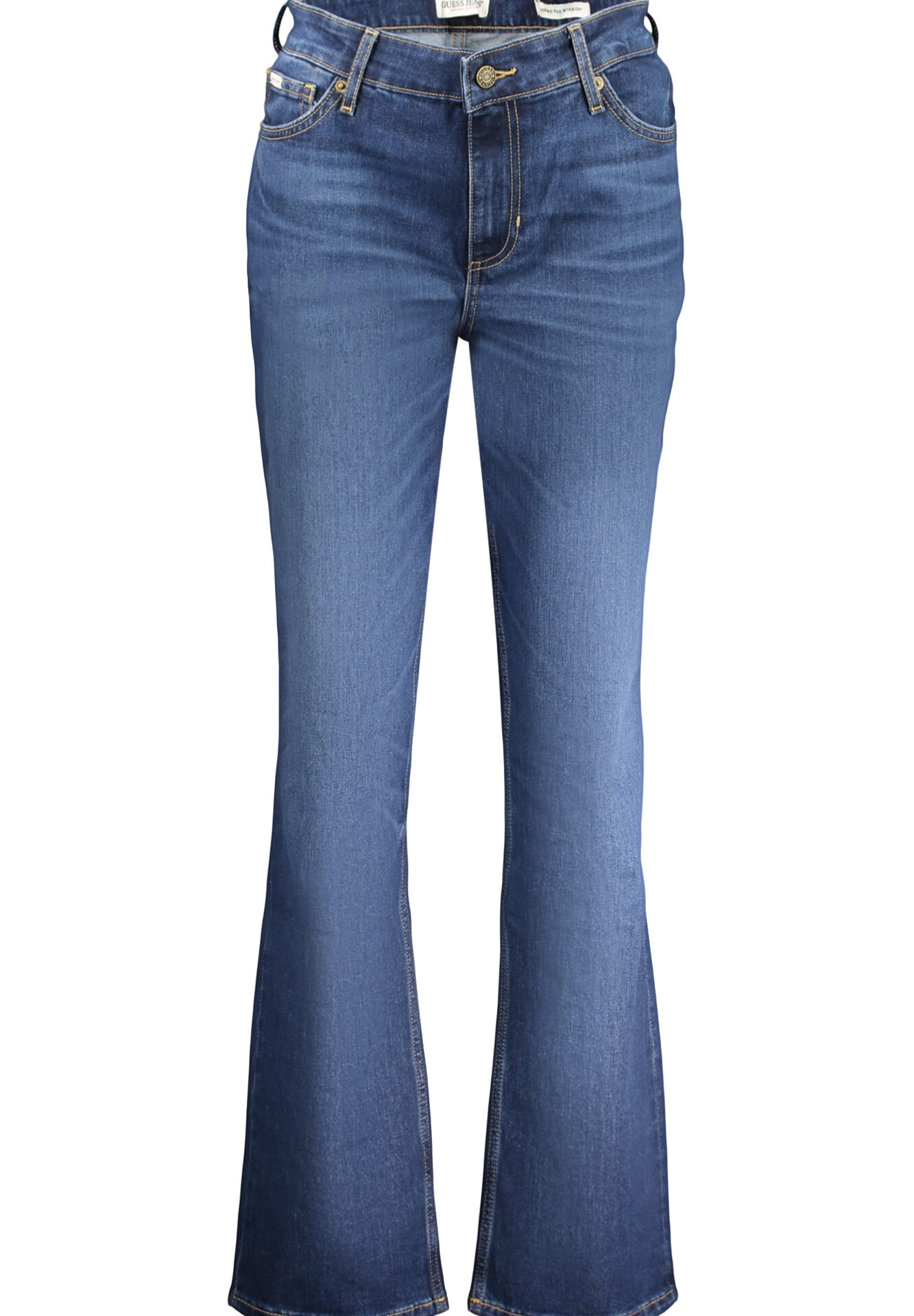 GUESS JEANS WOMEN'S DENIM JEANS BLUE