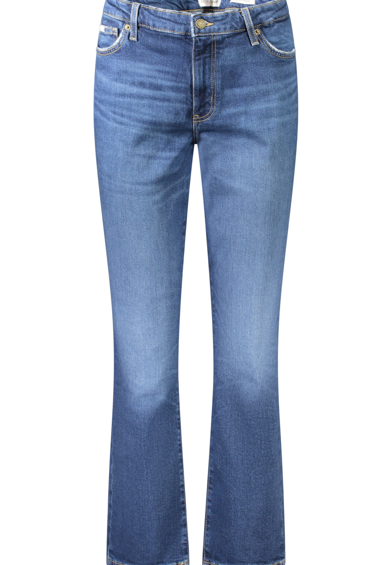GUESS JEANS WOMEN'S DENIM JEANS BLUE