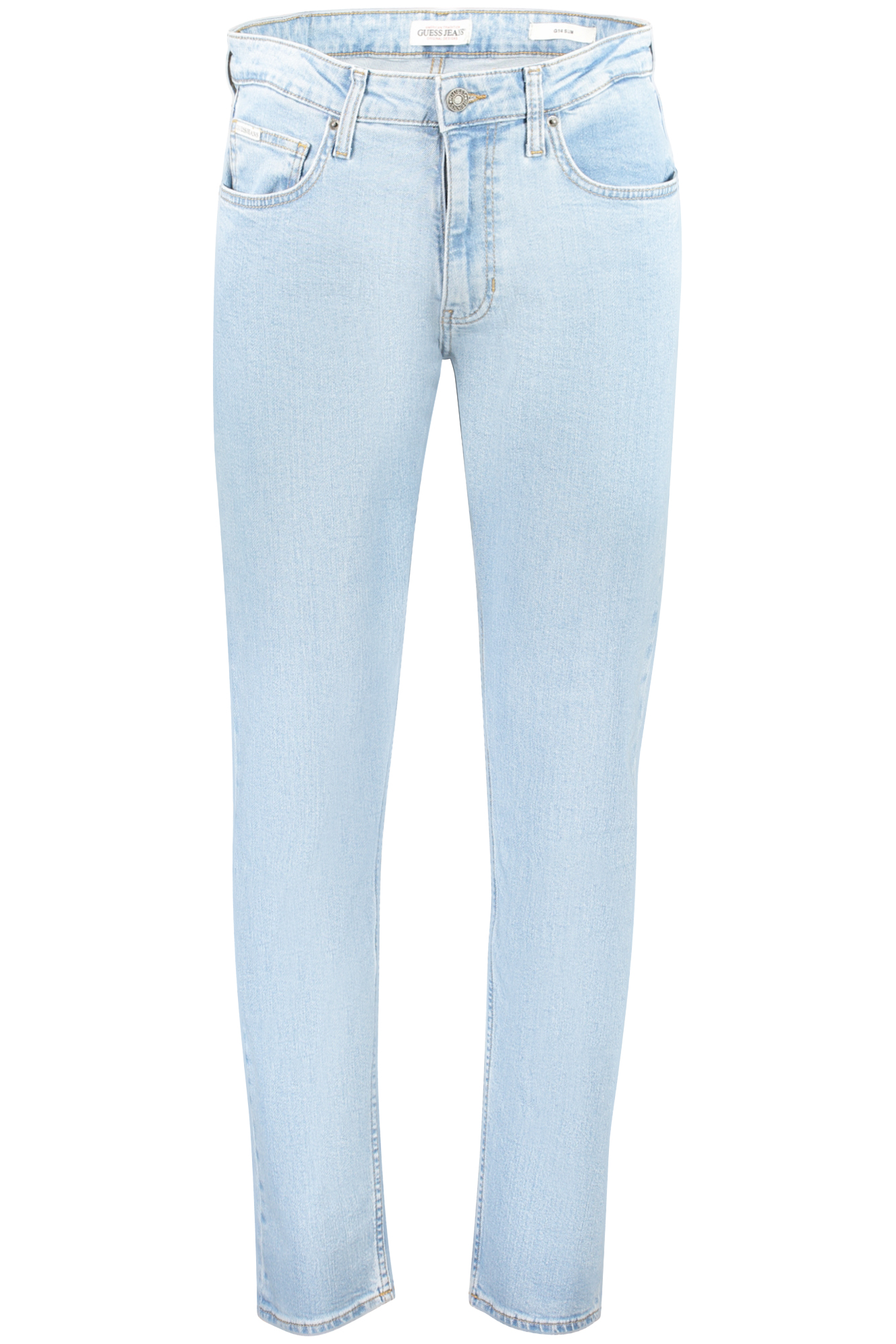 GUESS JEANS vyriški džinsai, mėlyni GUESS JEANS vyriški džinsai, mėlyni