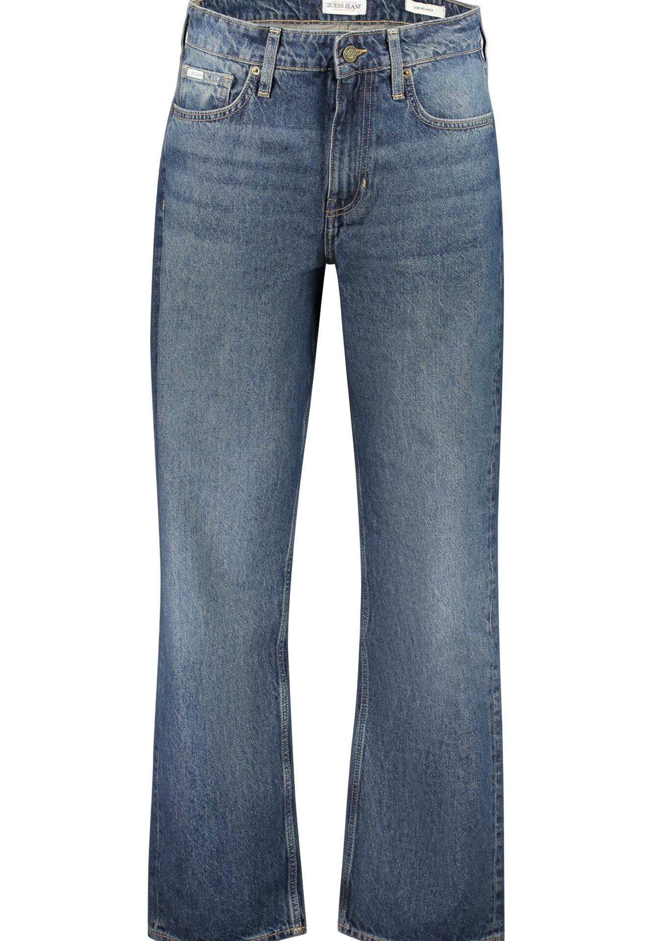 GUESS JEANS MEN'S DENIM JEANS BLUE
