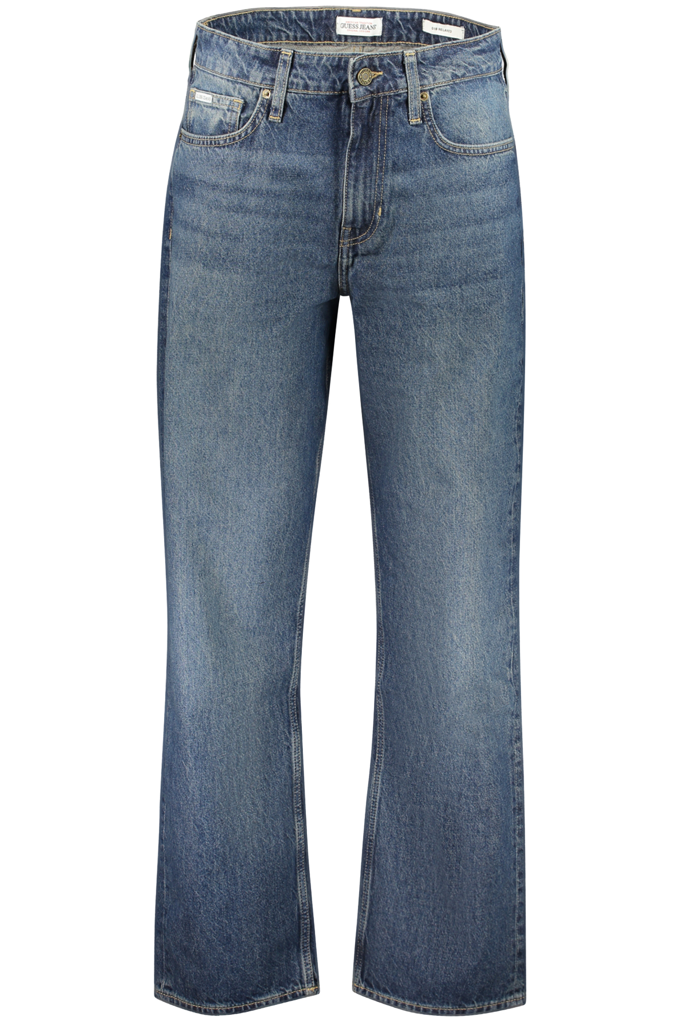 GUESS JEANS MEN'S DENIM JEANS BLUE GUESS JEANS MEN'S DENIM JEANS BLUE