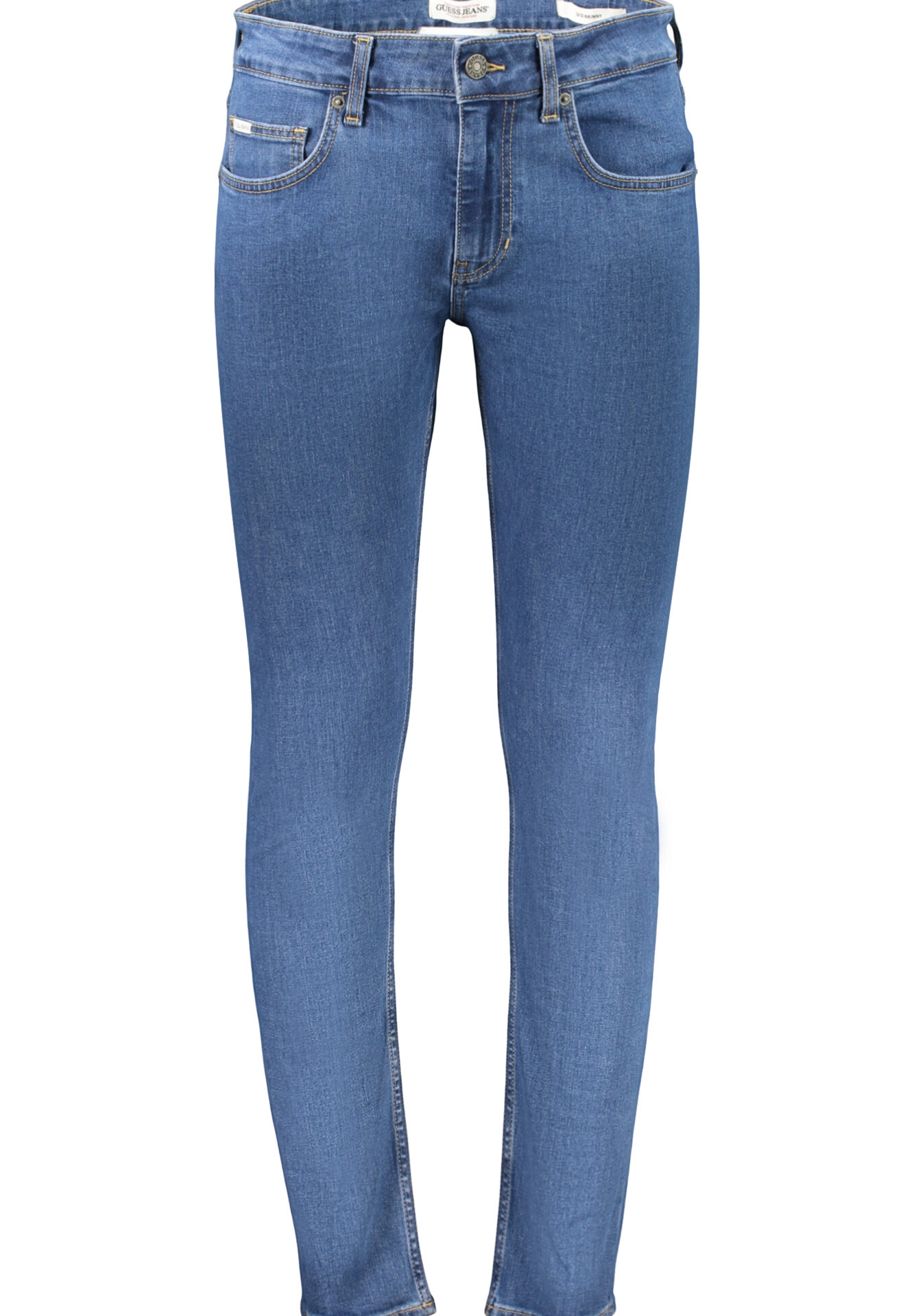 GUESS JEANS MEN'S DENIM JEANS BLUE