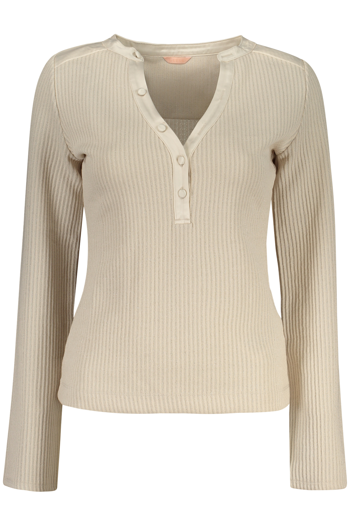 GUESS JEANS WOMEN'S BEIGE SWEATER GUESS JEANS WOMEN'S BEIGE SWEATER