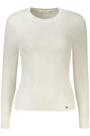 GUESS JEANS WOMEN'S WHITE SWEATER