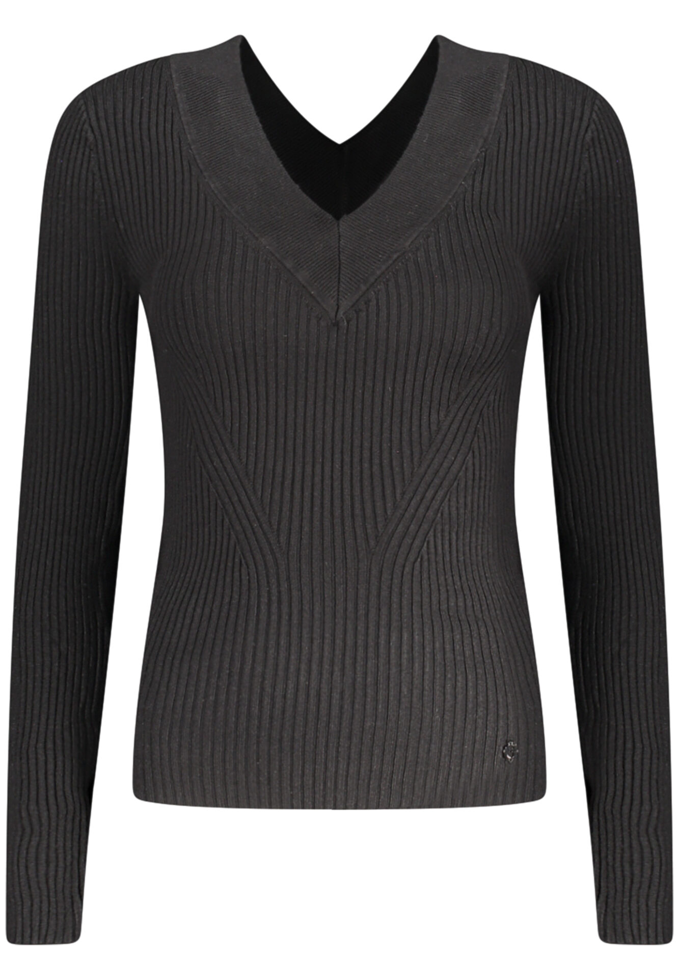 GUESS JEANS WOMEN'S BLACK SWEATER