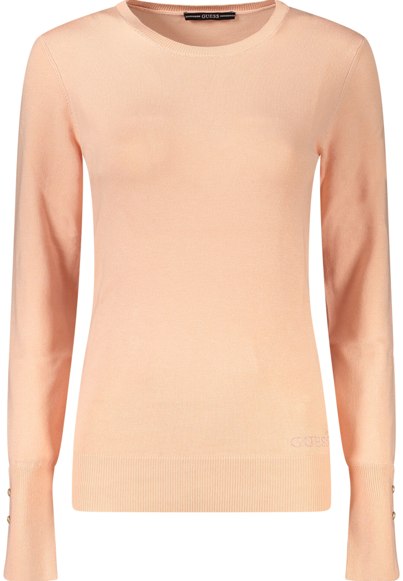 GUESS JEANS WOMEN'S PINK SWEATER