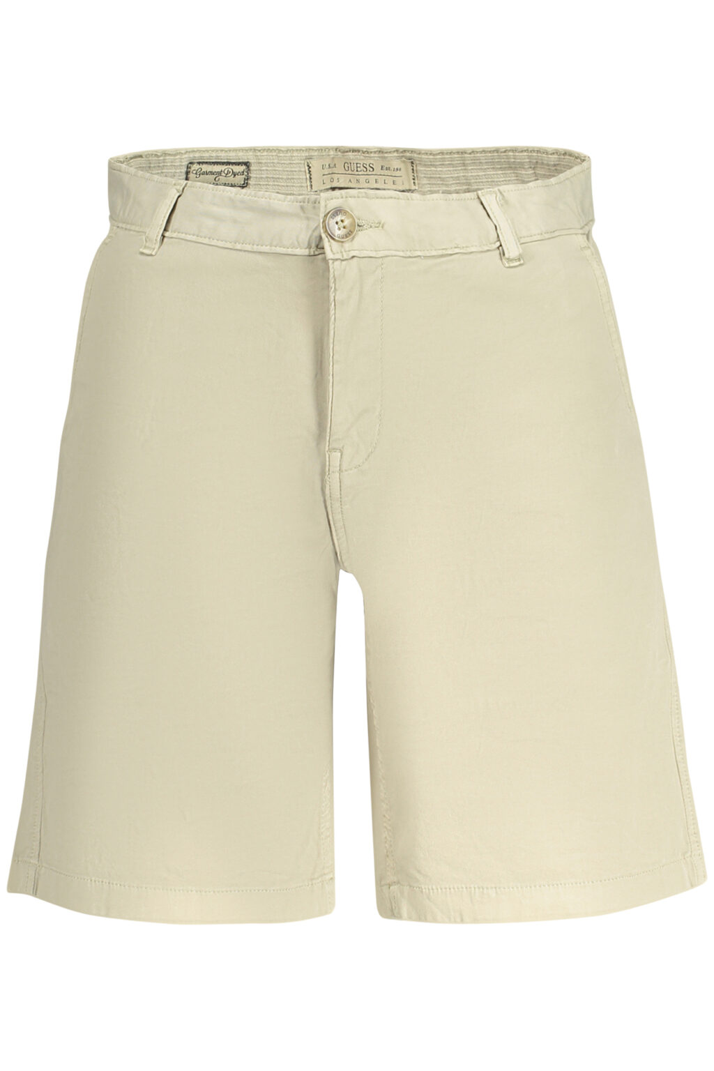 guessjeanspantalonebermudauomobeige_1 GUESS JEANS vyriški bermudai, smėlio spalvos
