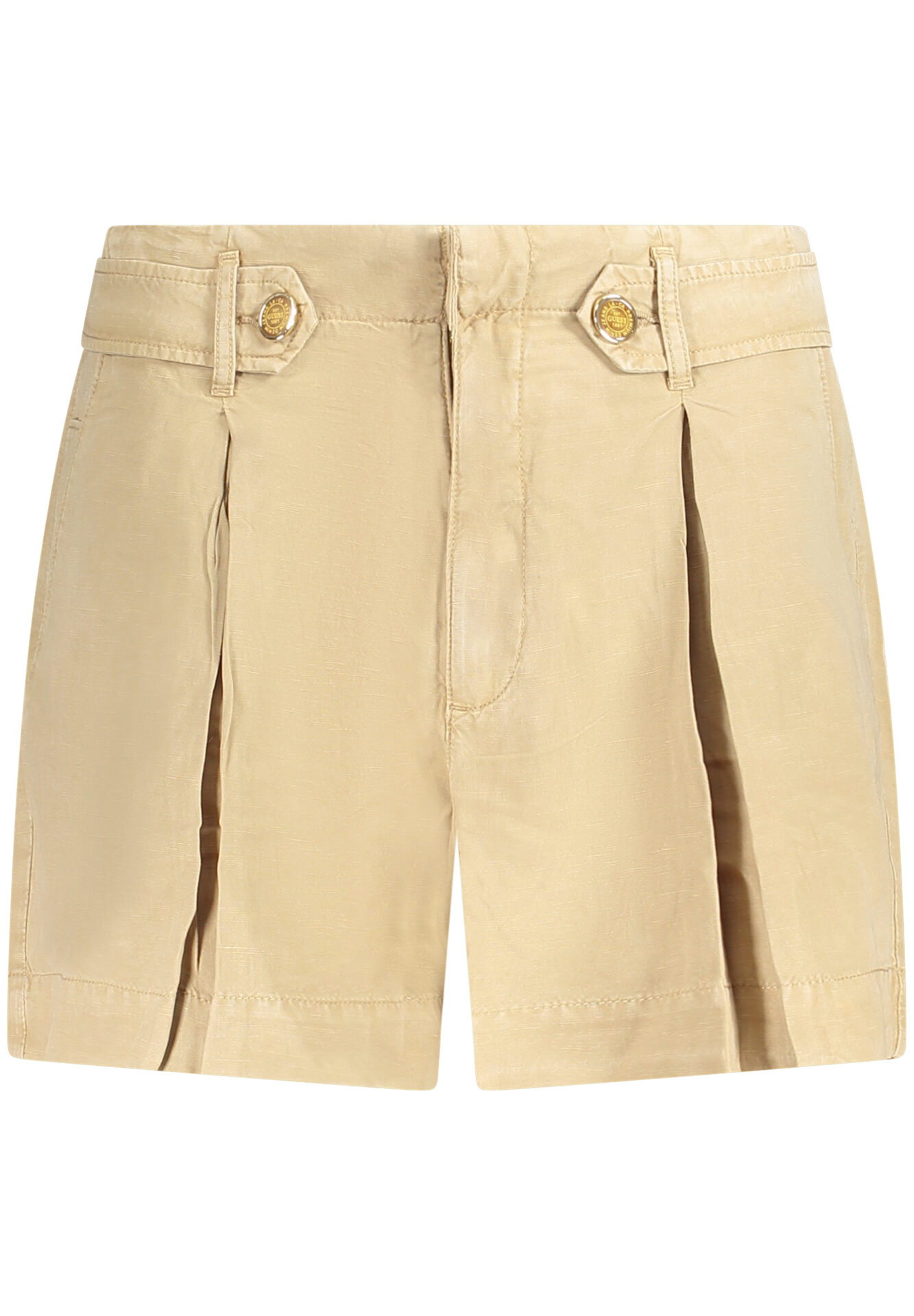 GUESS JEANS BEIGE WOMEN'S SHORT PANTS