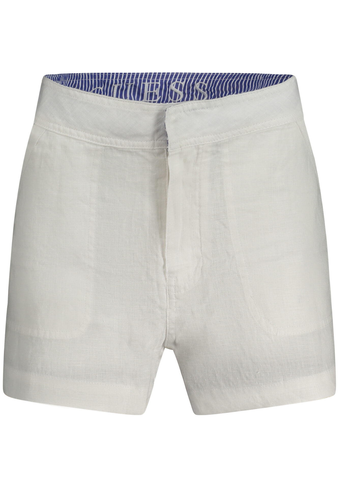 GUESS JEANS SHORT PANTS WOMEN WHITE