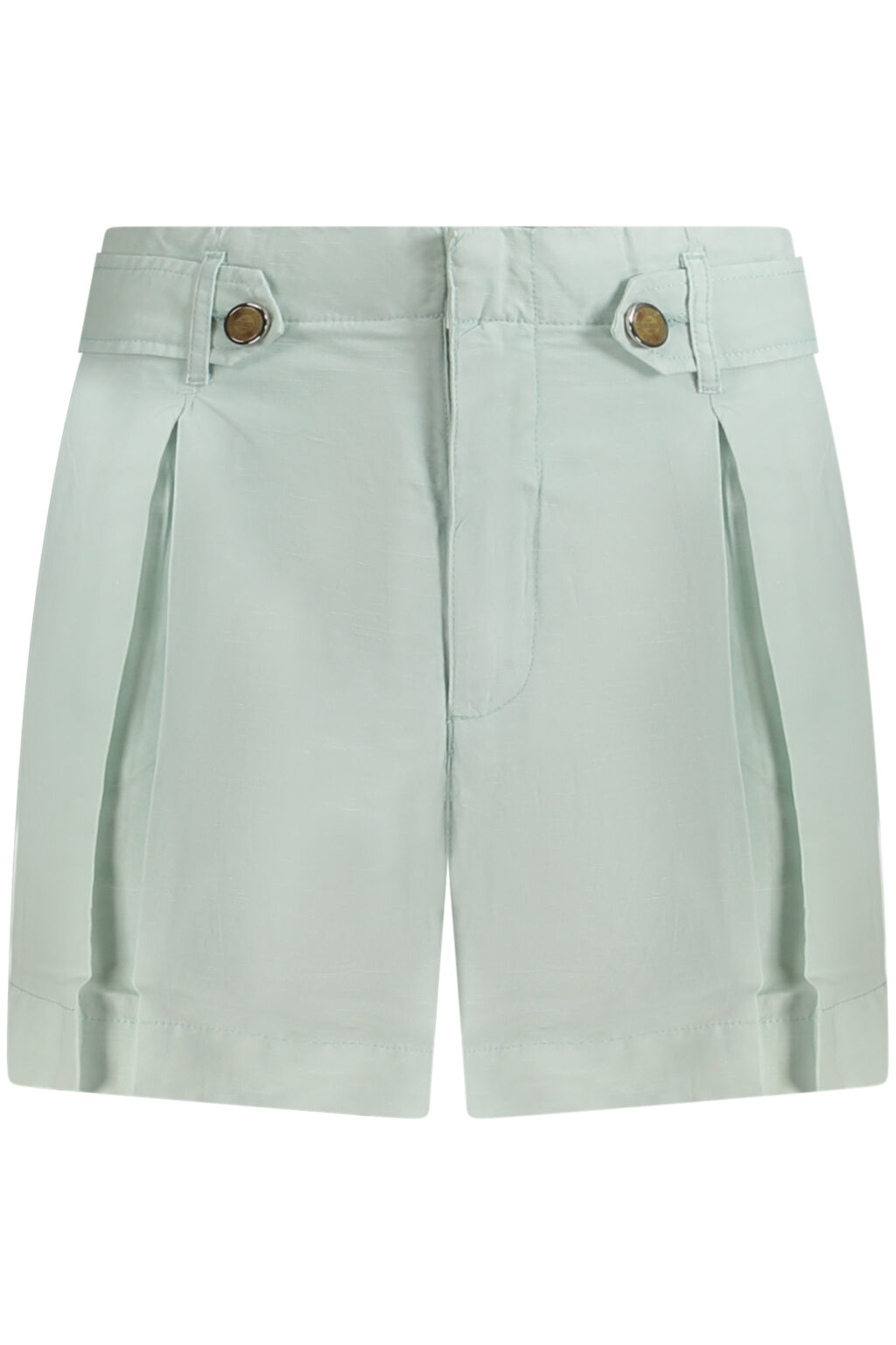 guessjeanspantaloneshortdonnaverde_1 GUESS JEANS žalios moteriškos trumpos kelnės