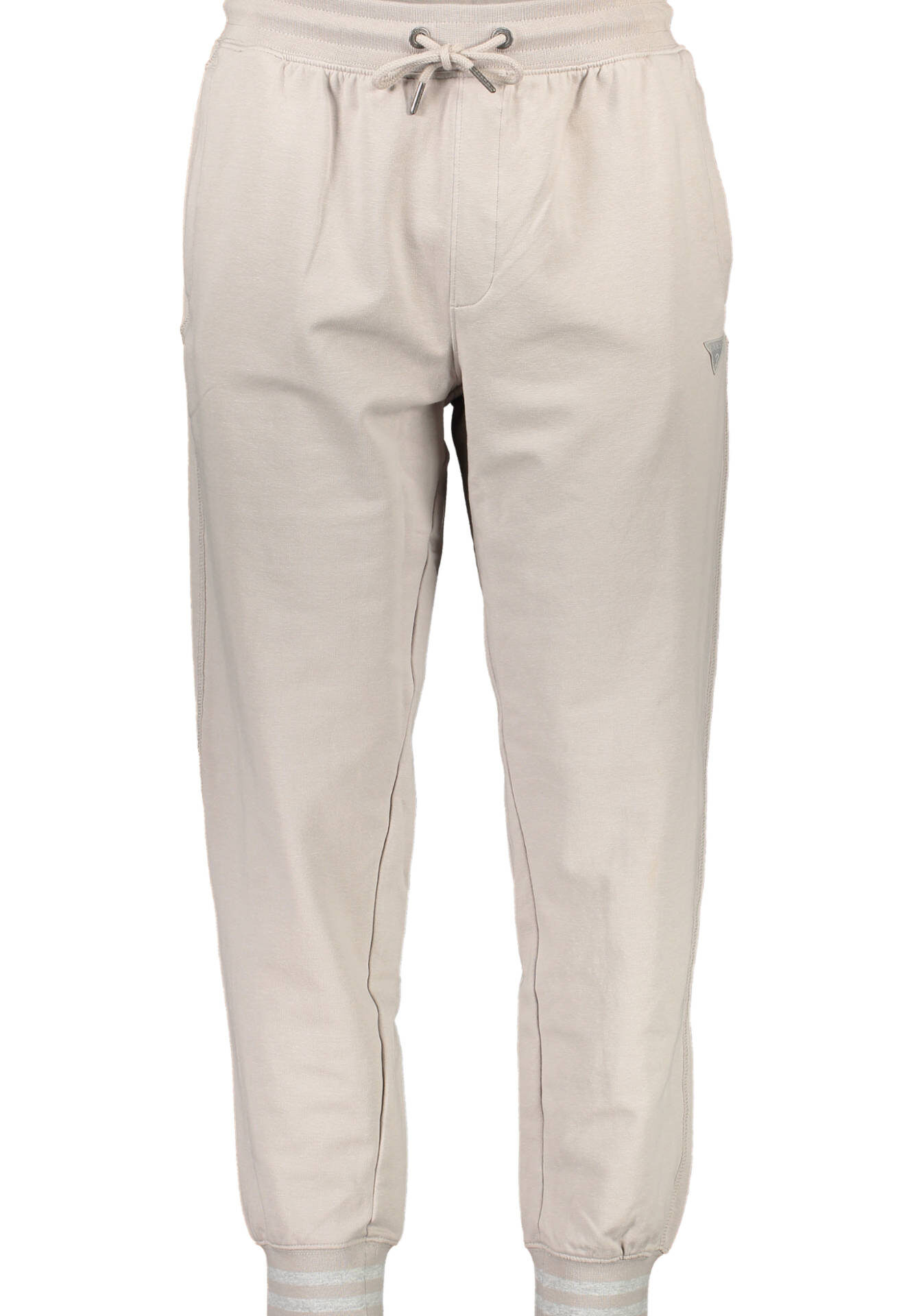 GUESS JEANS MEN'S BEIGE TROUSERS