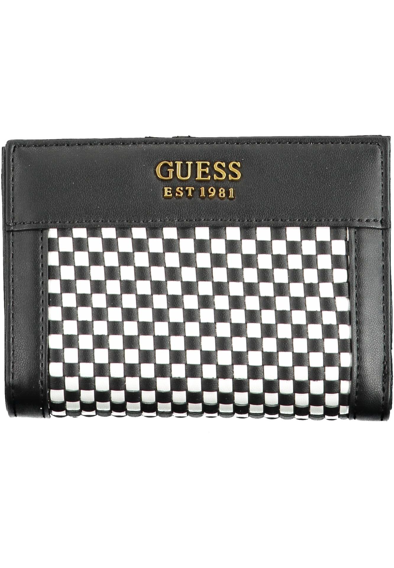GUESS JEANS WOMEN'S WALLET BLACK