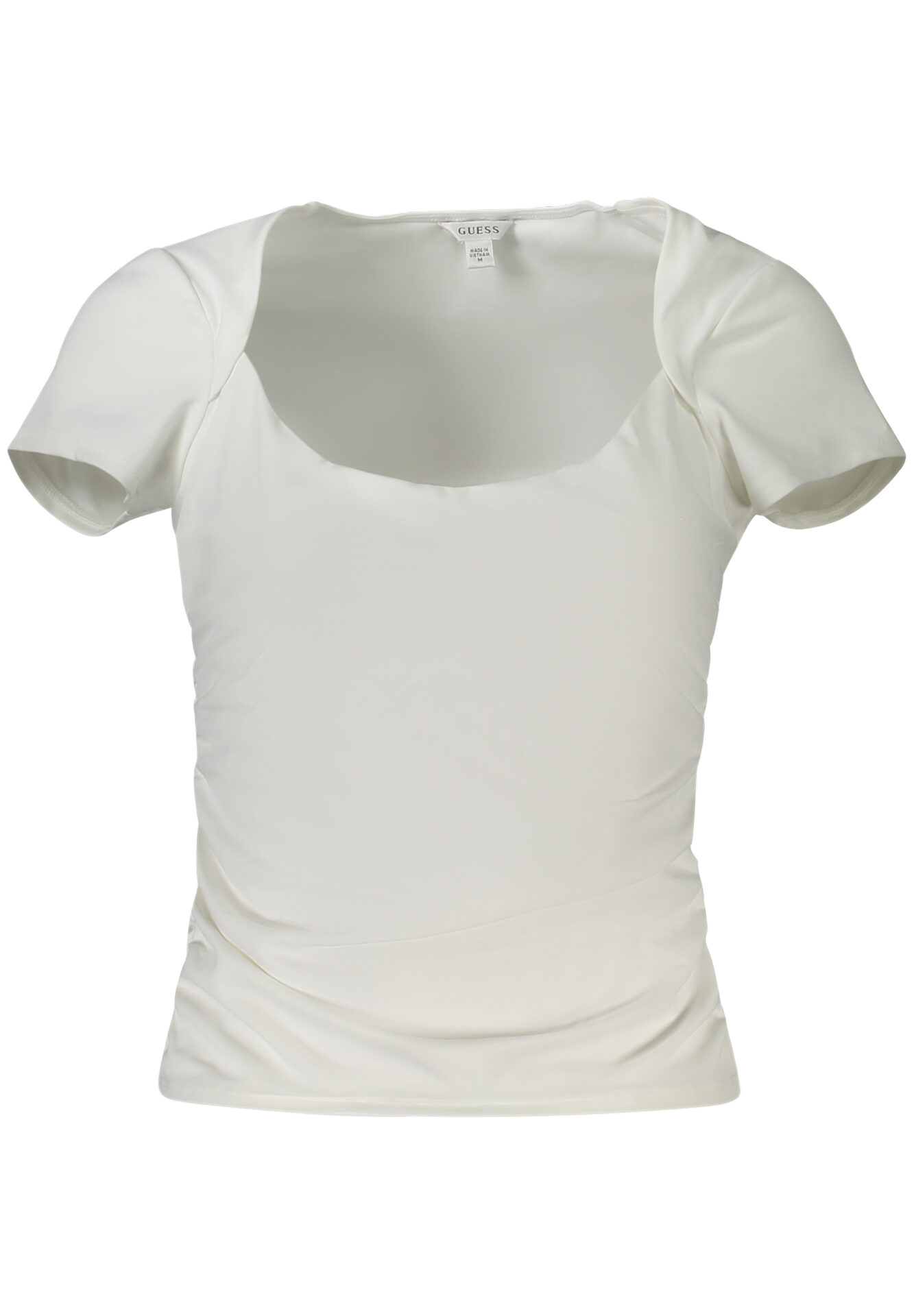 GUESS JEANS SHORT SLEEVE T-SHIRT WOMEN WHITE