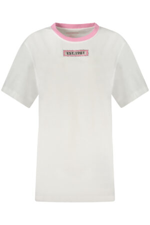 GUESS JEANS SHORT SLEEVE T-SHIRT WOMEN WHITE