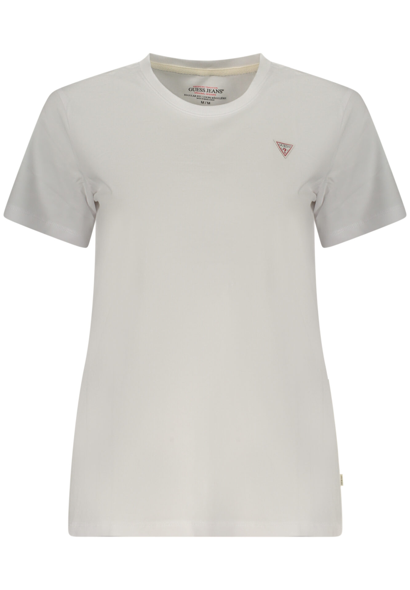 GUESS JEANS WOMEN'S SHORT-SLEEVE T-SHIRT WHITE