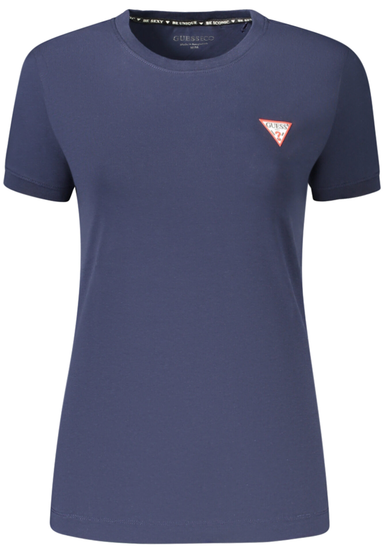 GUESS JEANS WOMEN'S SHORT SLEEVE T-SHIRT BLUE