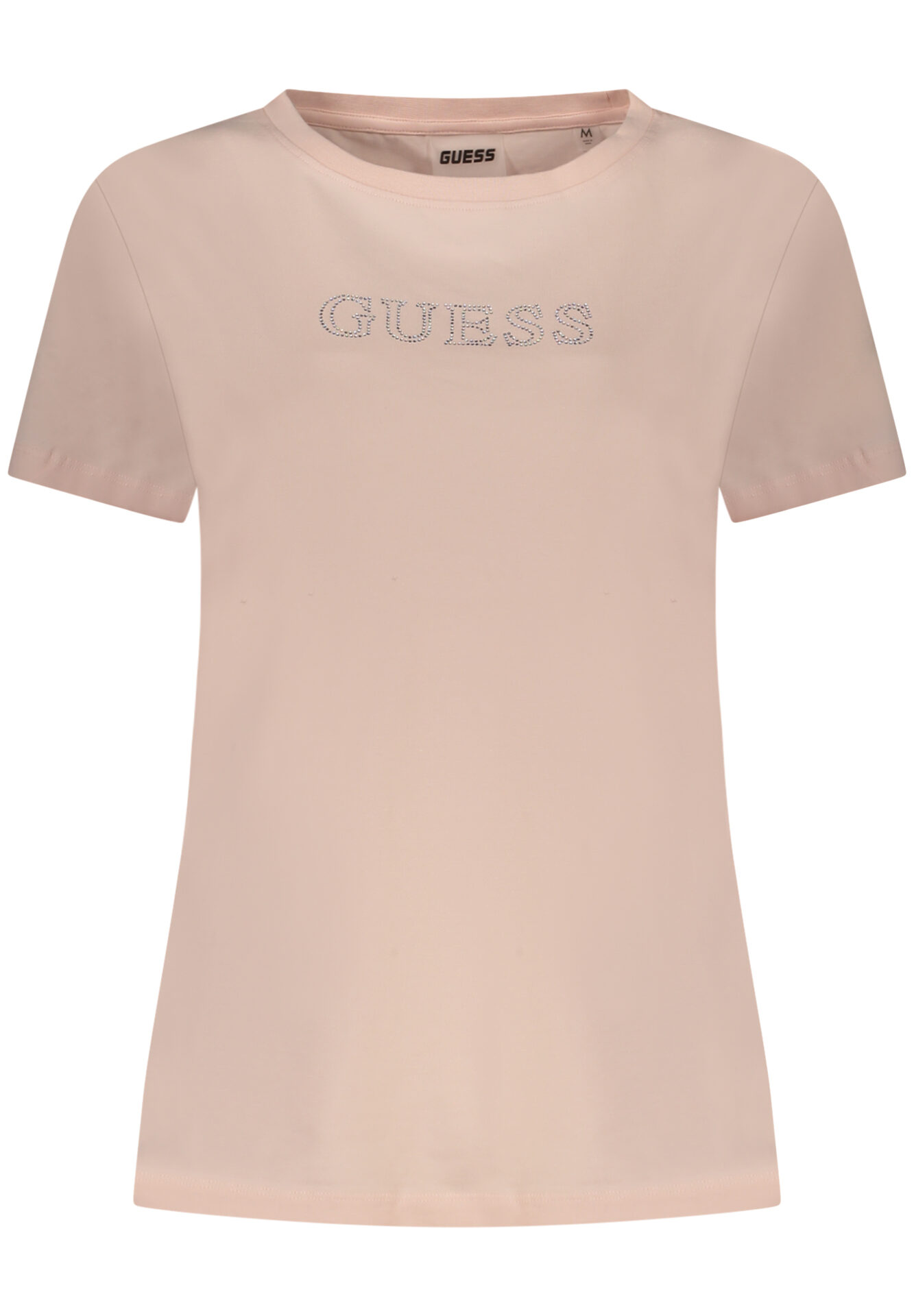 GUESS JEANS WOMEN'S SHORT SLEEVE T-SHIRT PINK