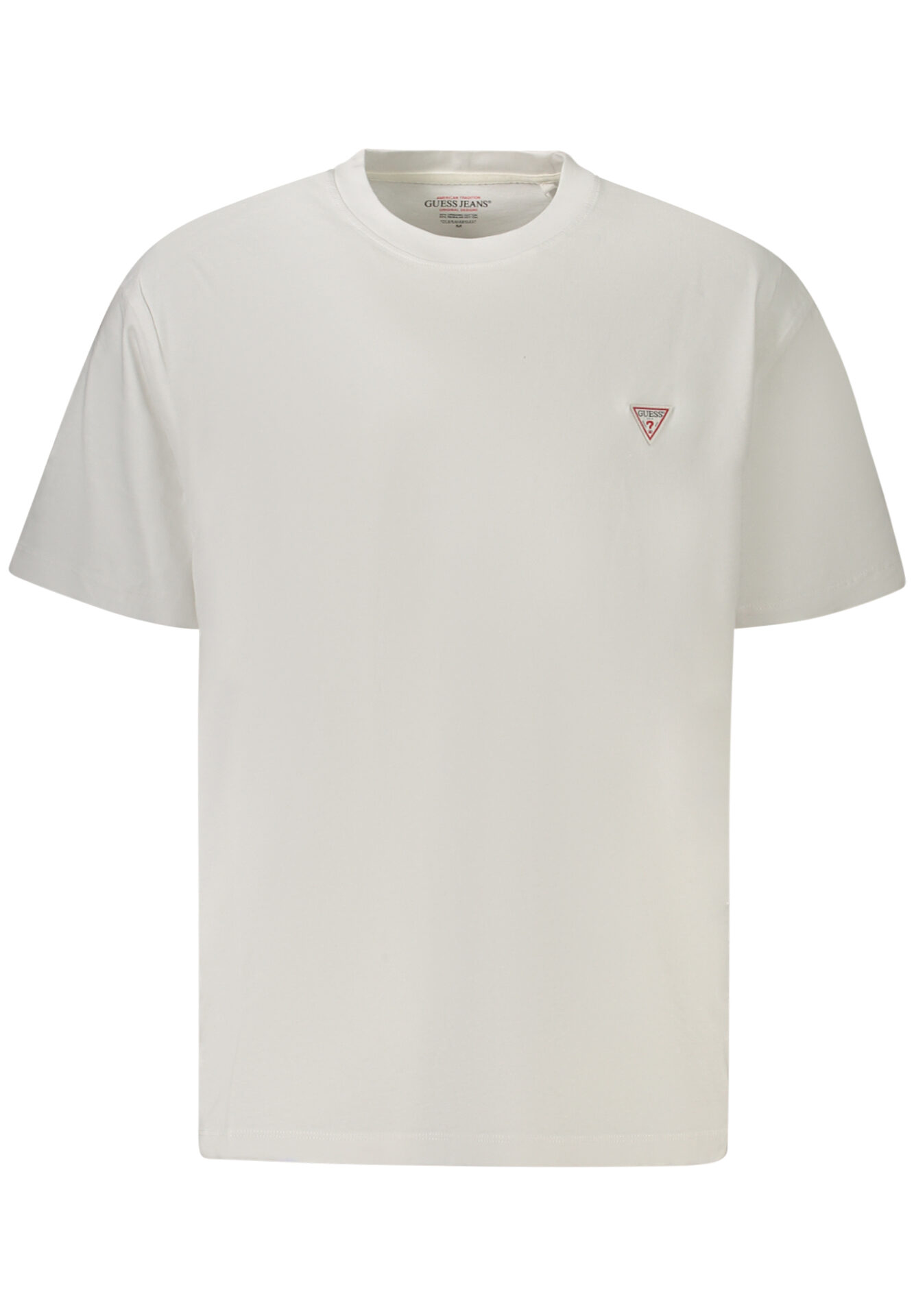 GUESS JEANS SHORT SLEEVE T-SHIRT MEN WHITE