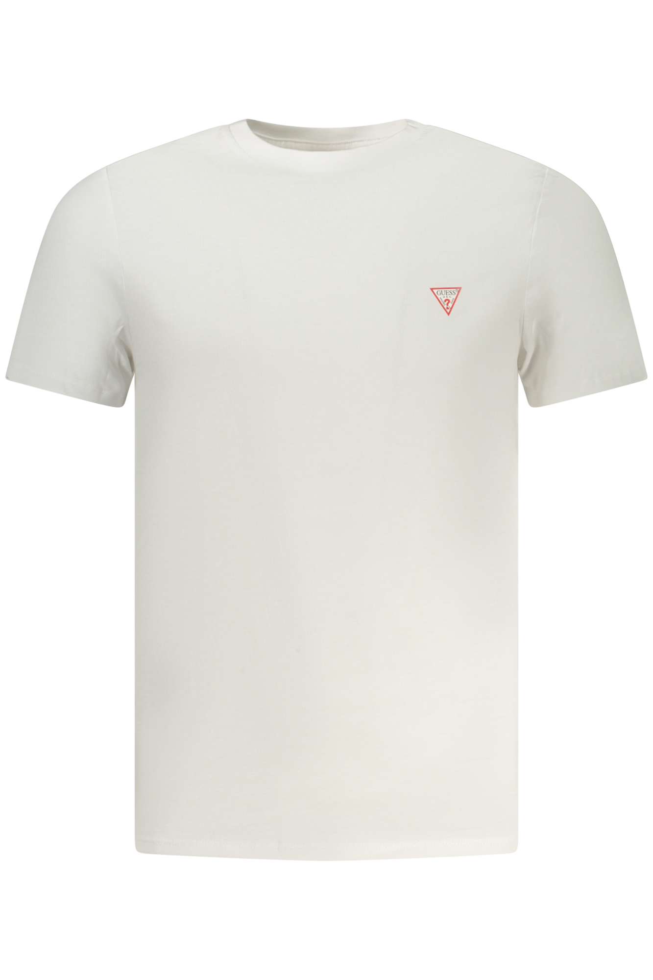 GUESS JEANS MEN'S SHORT-SLEEVED T-SHIRT WHITE GUESS JEANS MEN'S SHORT-SLEEVED T-SHIRT WHITE