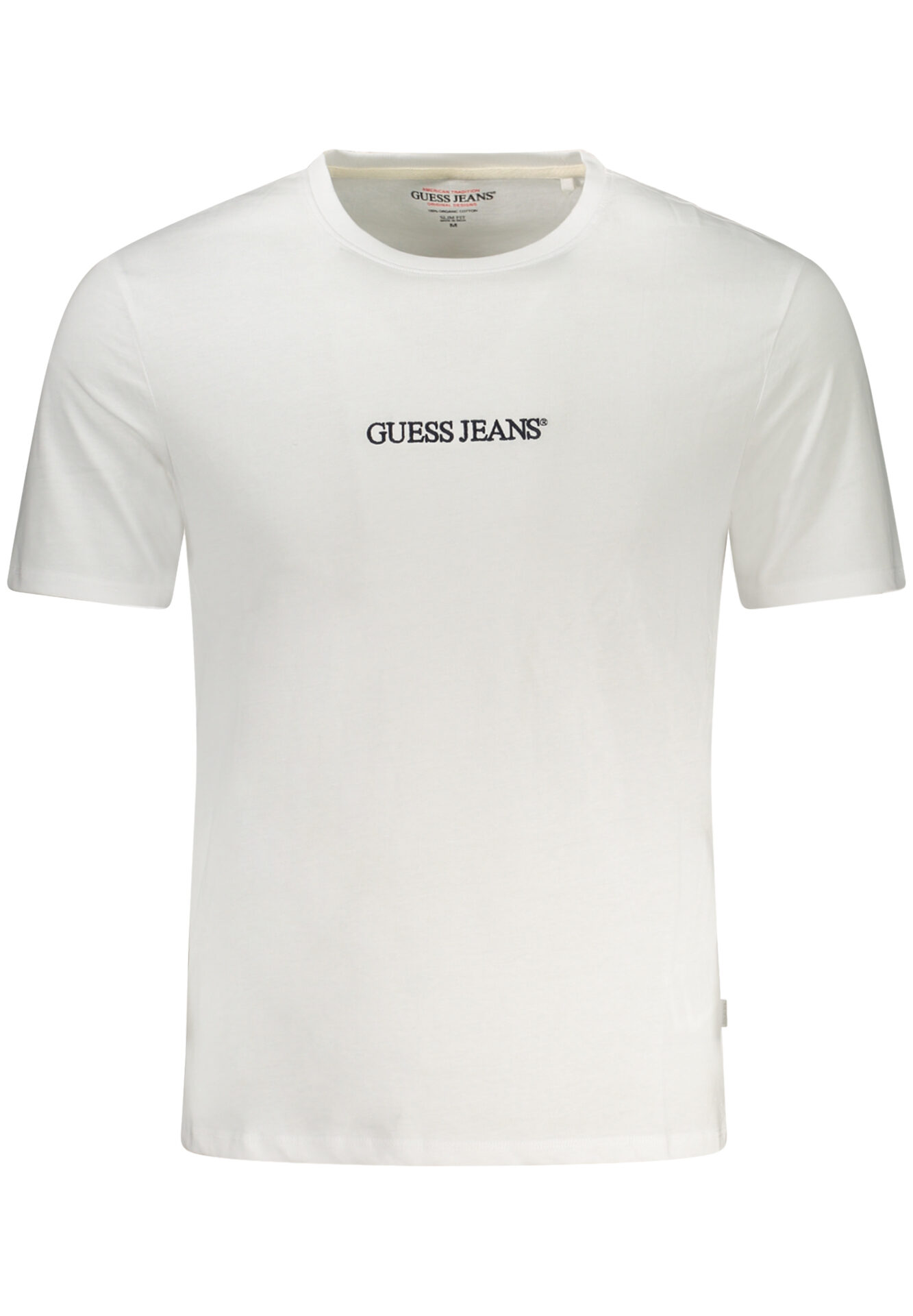 GUESS JEANS SHORT SLEEVE T-SHIRT MEN WHITE