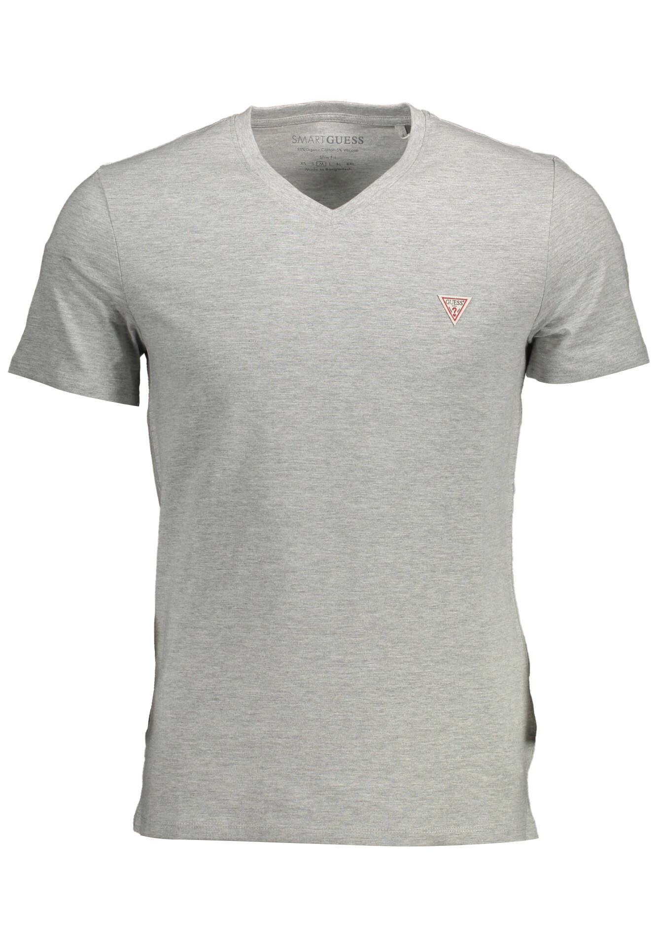 GUESS JEANS SHORT SLEEVE T-SHIRT MEN GREY