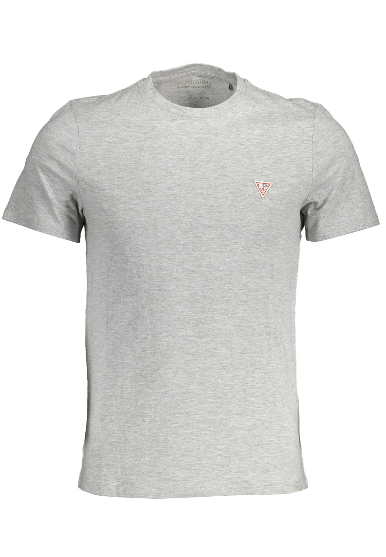 GUESS JEANS SHORT SLEEVE T-SHIRT MEN GREY