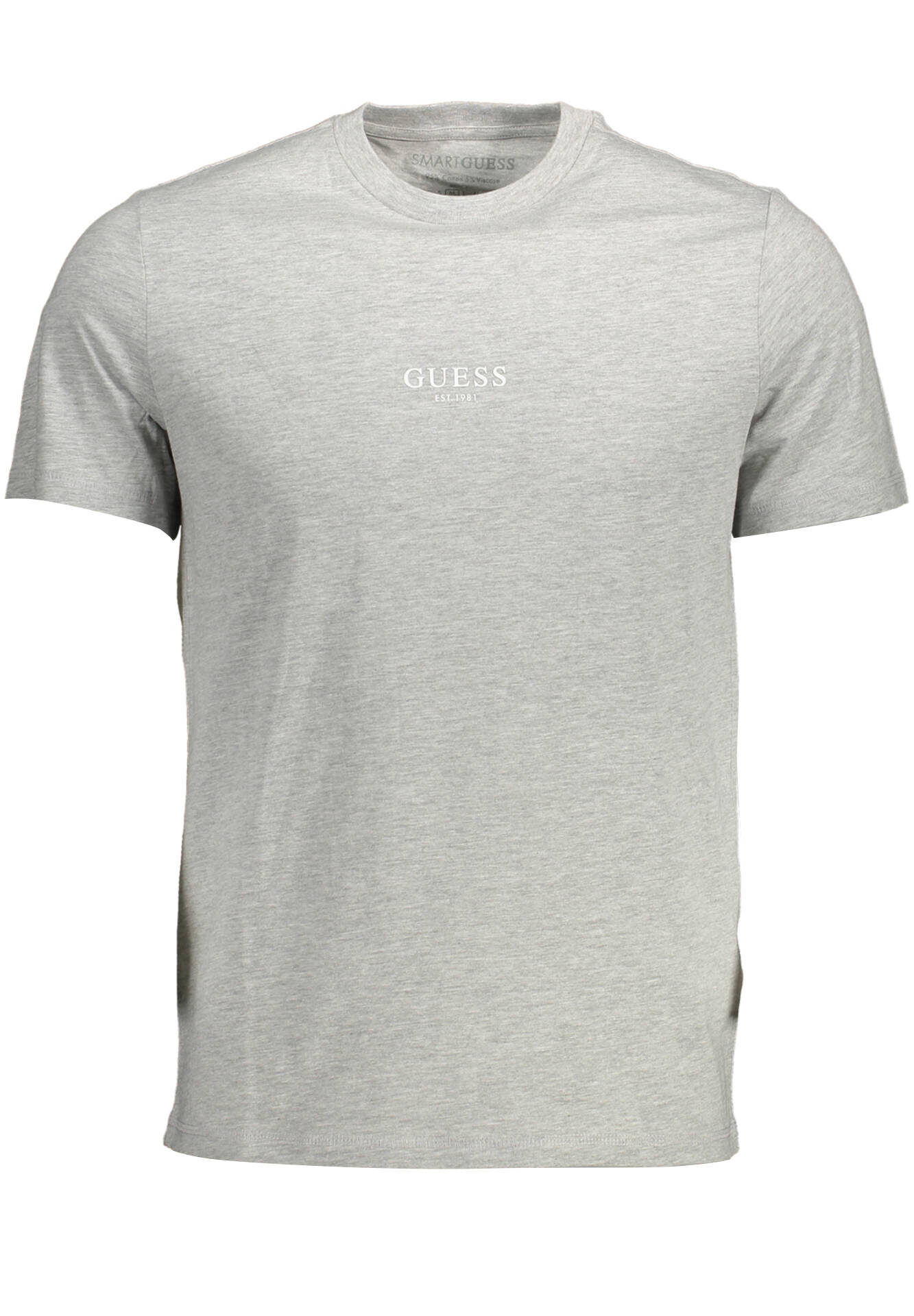 GUESS JEANS SHORT SLEEVE T-SHIRT MEN GREY