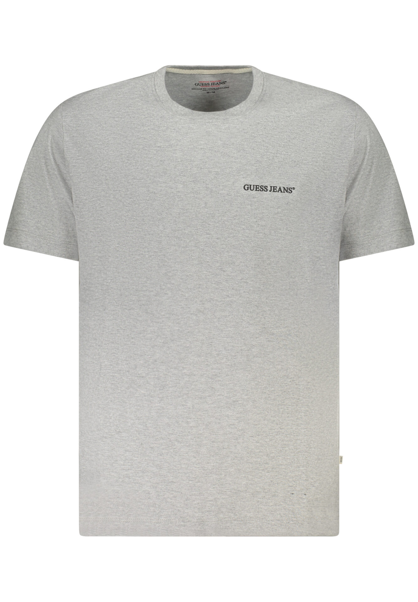 GUESS JEANS MEN'S SHORT-SLEEVED T-SHIRT GREY