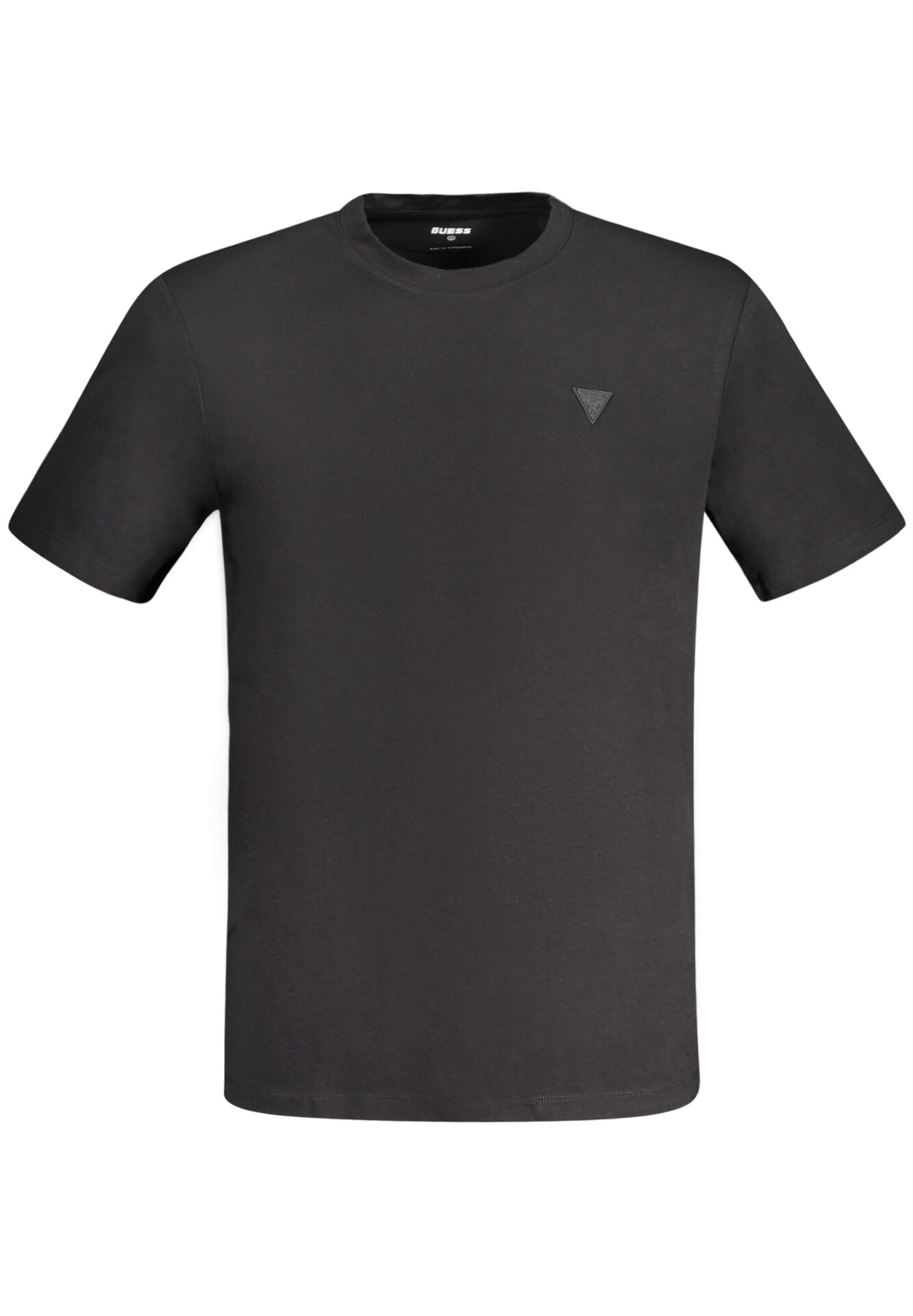 GUESS JEANS SHORT SLEEVE T-SHIRT MEN BLACK