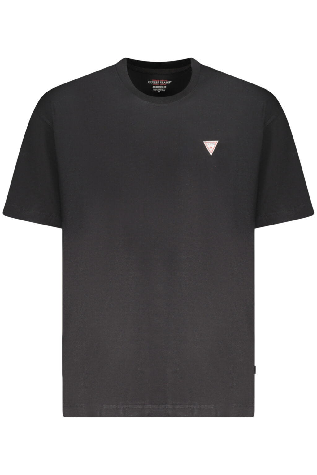 guessjeanst-shirtmanichecorteuomonero_1 GUESS JEANS vyriški marškinėliai trumpomis rankovėmis, juodi