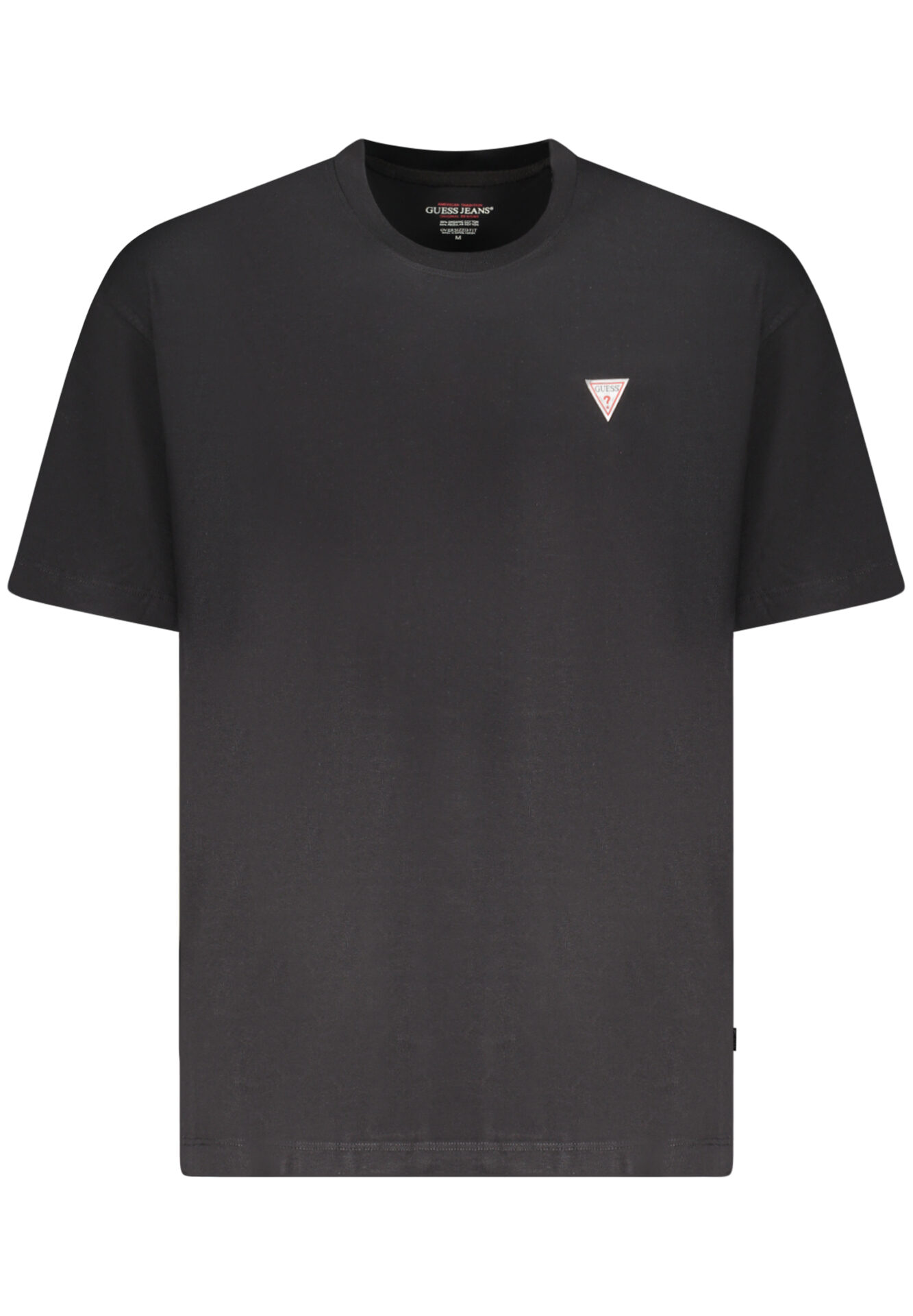 GUESS JEANS SHORT SLEEVE T-SHIRT MEN BLACK