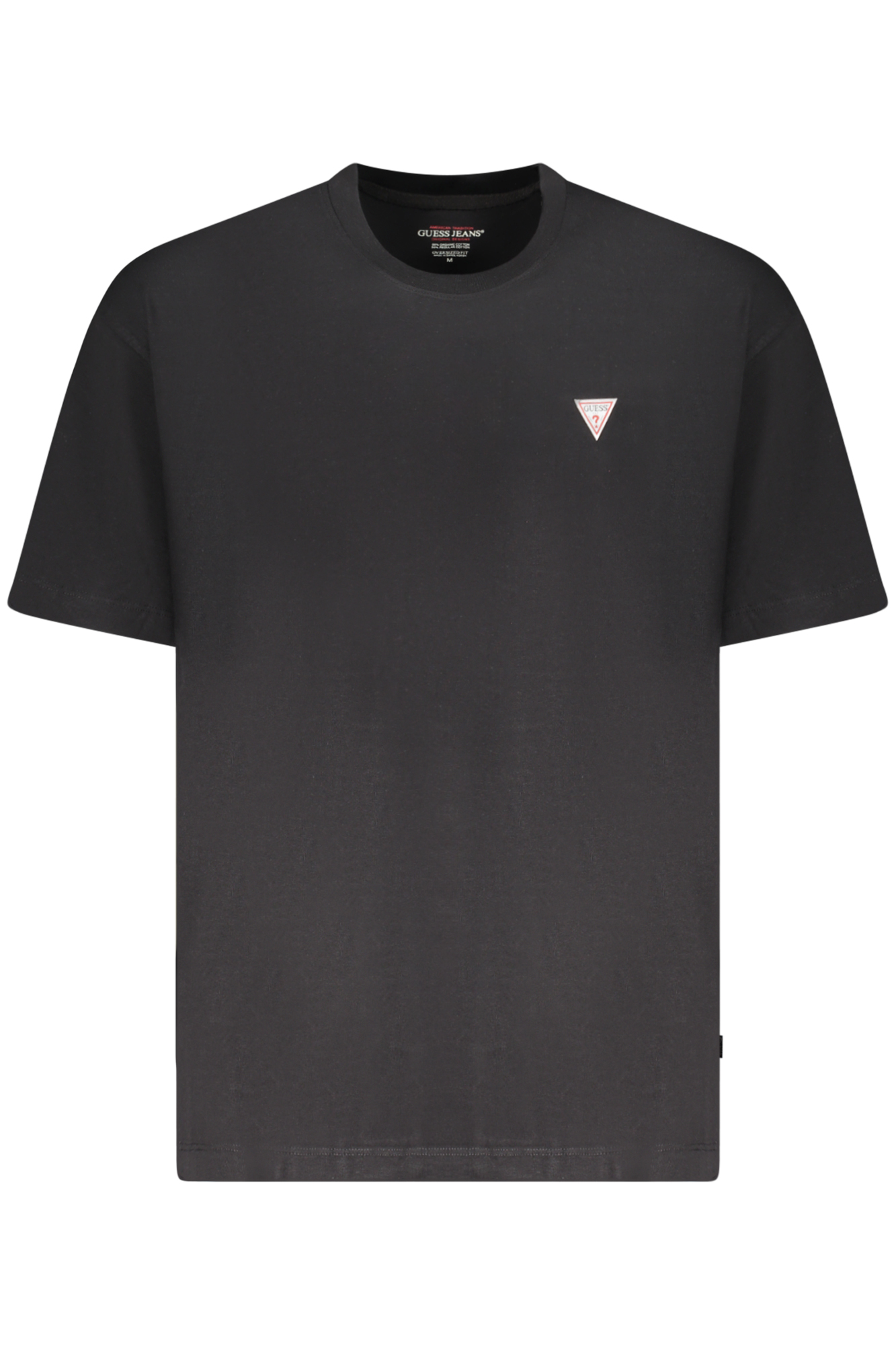 GUESS JEANS SHORT SLEEVE T-SHIRT MEN BLACK GUESS JEANS SHORT SLEEVE T-SHIRT MEN BLACK