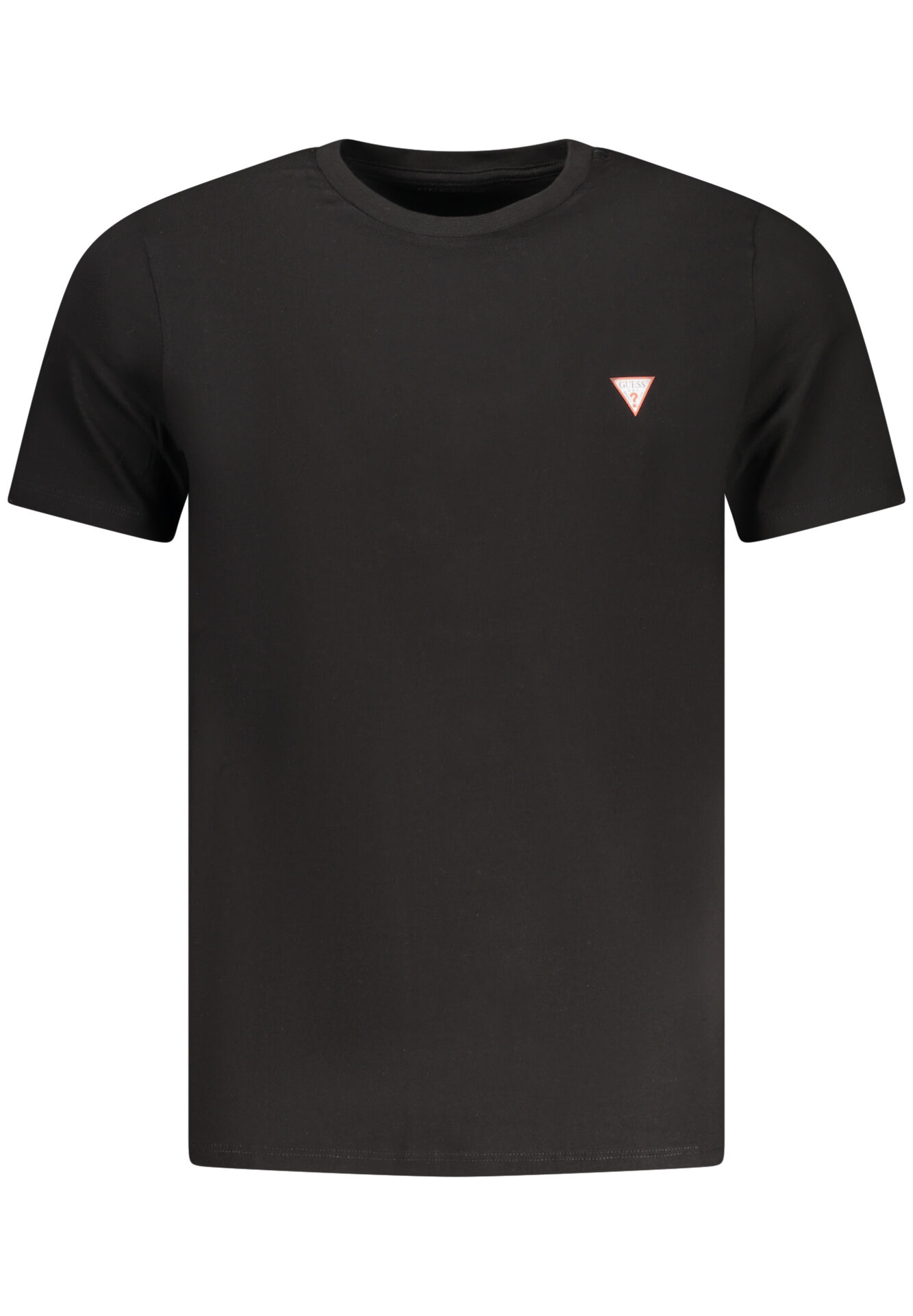 GUESS JEANS MEN'S SHORT-SLEEVED T-SHIRT BLACK