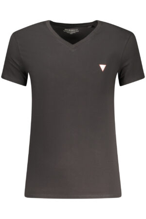 GUESS JEANS MEN'S SHORT-SLEEVED T-SHIRT BLACK