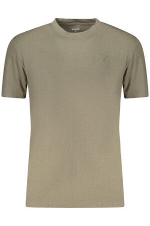 GUESS JEANS MEN'S SHORT-SLEEVED T-SHIRT GREEN