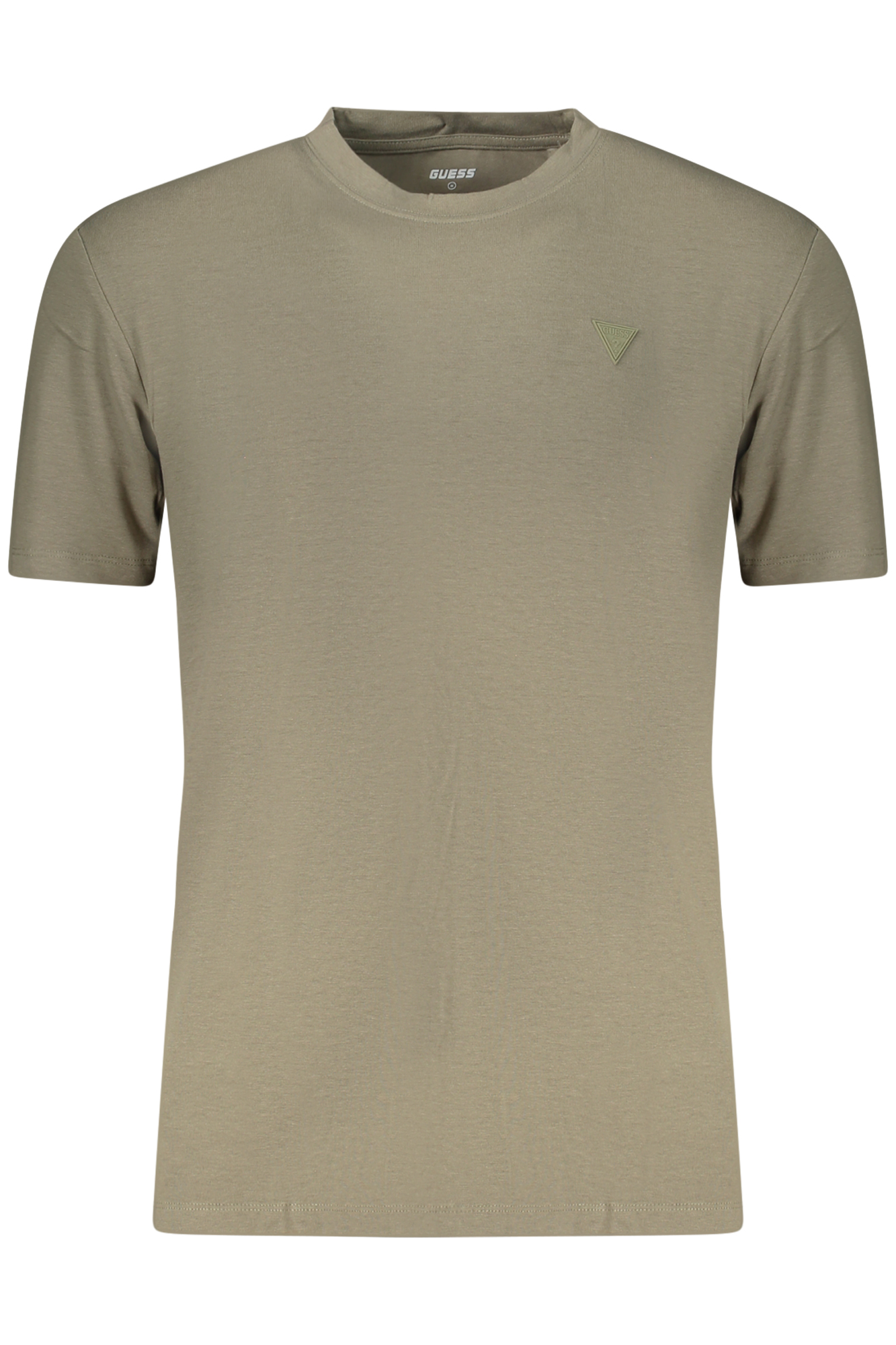 GUESS JEANS MEN'S SHORT-SLEEVED T-SHIRT GREEN GUESS JEANS MEN'S SHORT-SLEEVED T-SHIRT GREEN
