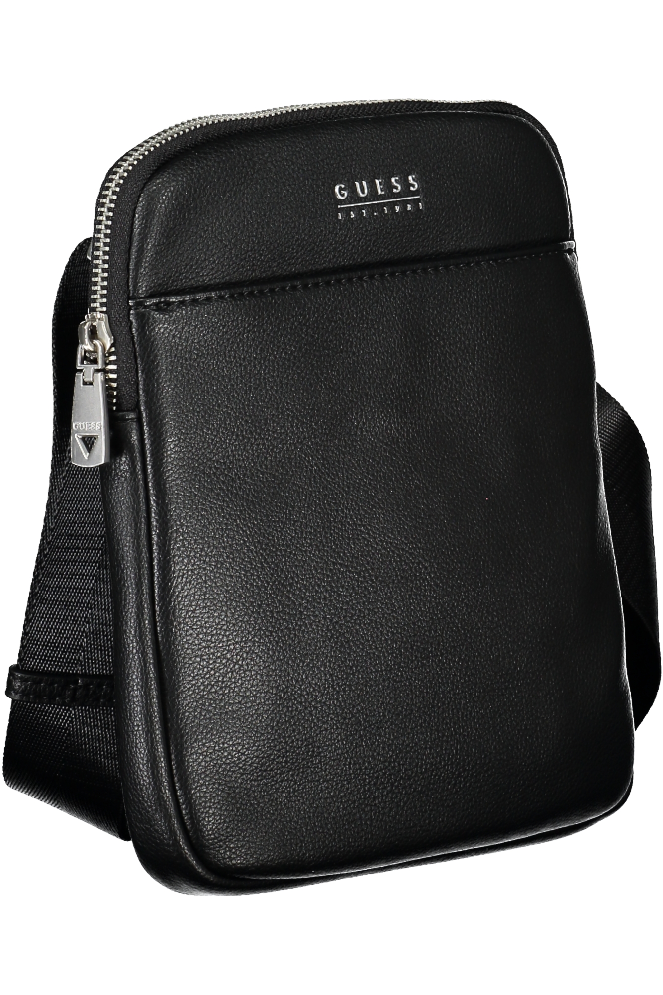 GUESS JEANS MEN'S BLACK SHOULDER BAG GUESS JEANS MEN'S BLACK SHOULDER BAG - Image 2