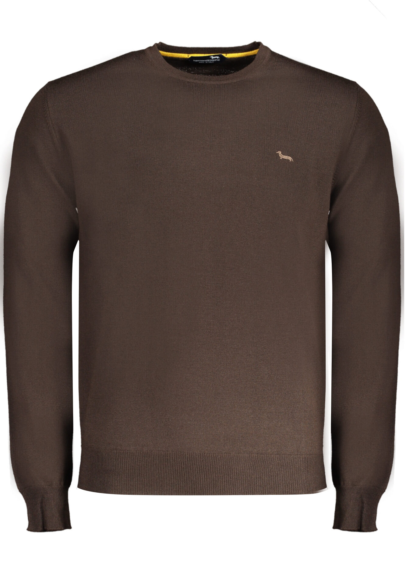 HARMONT & BLAINE MEN'S BROWN SWEATER