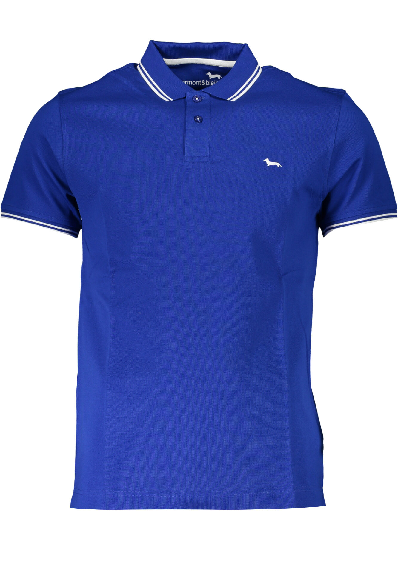 HARMONT & BLAINE MEN'S SHORT SLEEVED POLO SHIRT BLUE