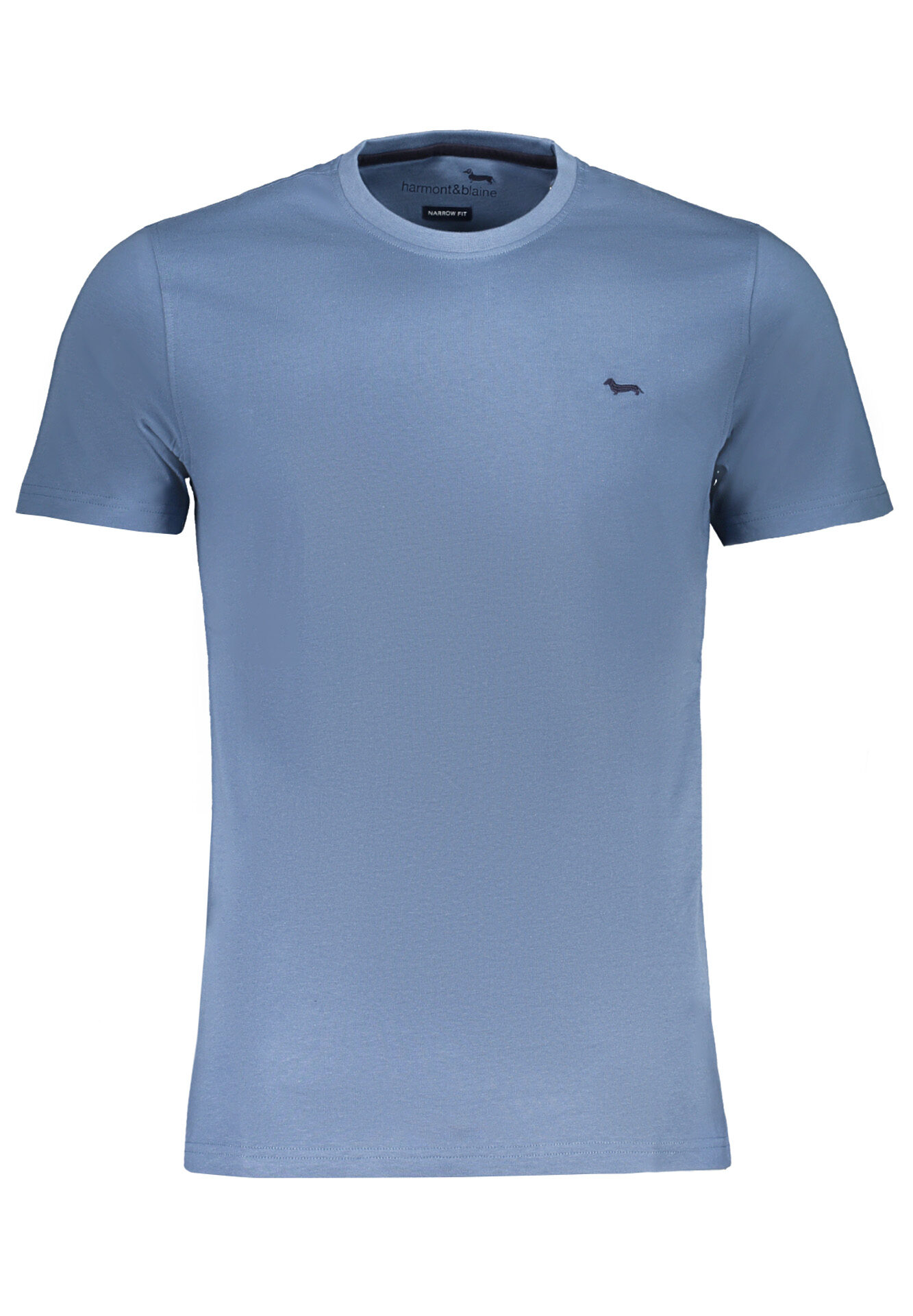 HARMONT & BLAINE MEN'S SHORT SLEEVE T-SHIRT BLUE