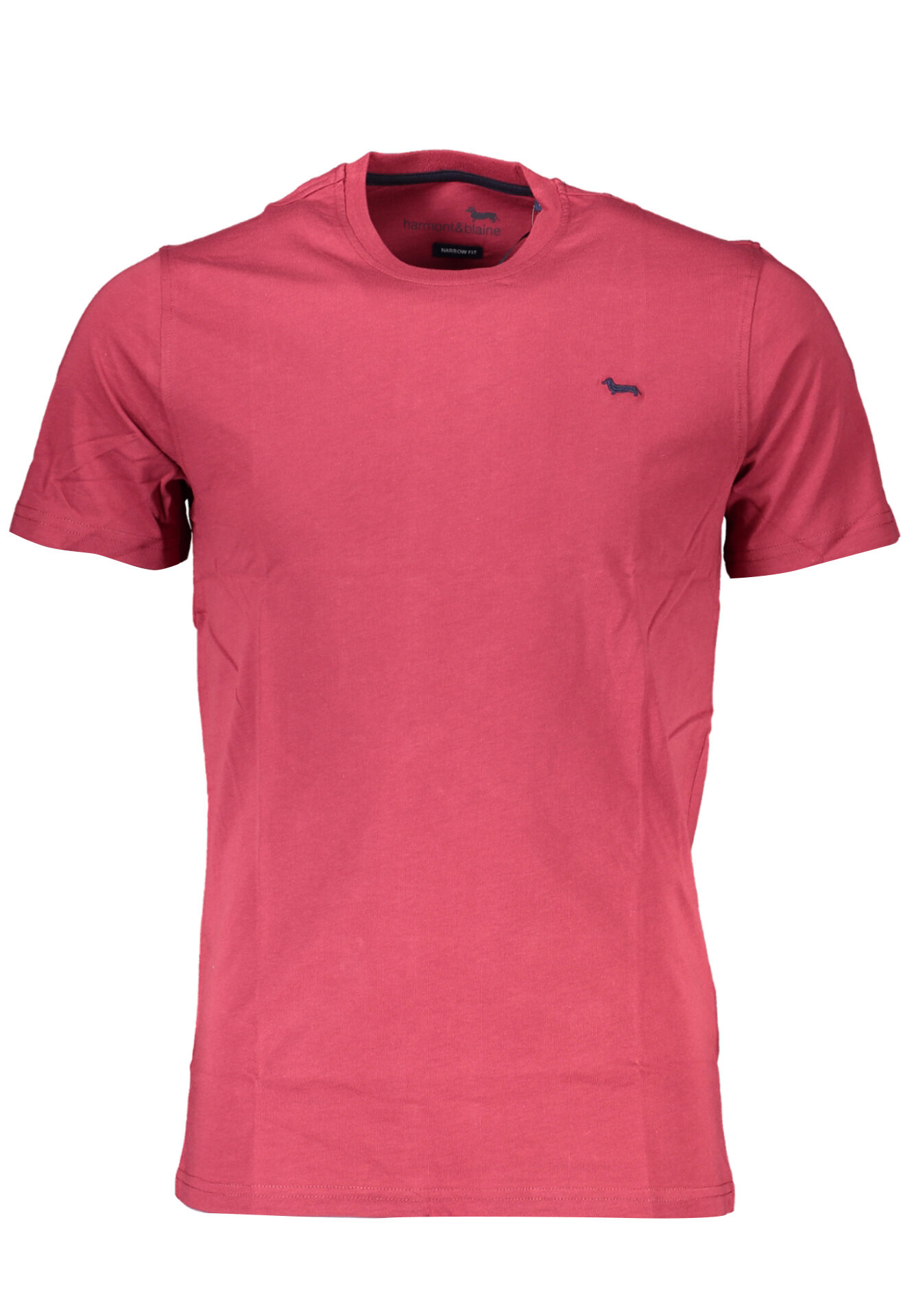 HARMONT & BLAINE MEN'S RED SHORT SLEEVE T-SHIRT