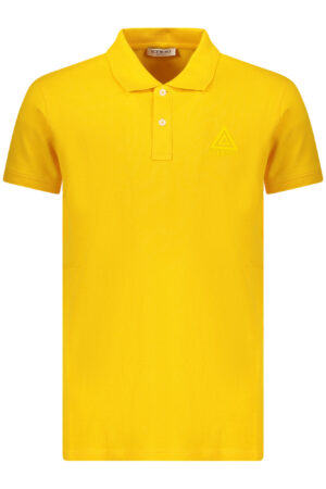 ICEBERG MEN'S SHORT-SLEEVE POLO SHIRT YELLOW
